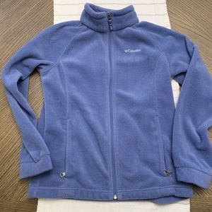 Columbia Fleece Zip Up Sweatshirt